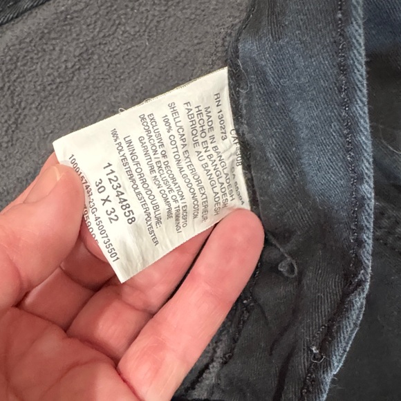 Wrangler Men's Black Cargo Pants 30-32 - Picture 4 of 5